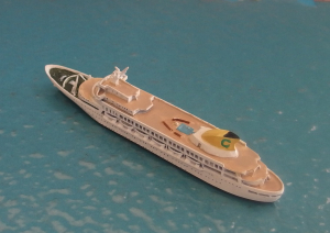 Vorankündigung Kreuzfahrtschiff "MV Italia"  Costa Crociere (1 St.) I 1973 Albatros AL 309 - Auslieferung Juni 2026